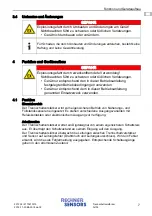 Preview for 7 page of Rechner Sensors N-132 Adjustment Instructions Manual