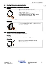 Preview for 39 page of Rechner Sensors N-132 Adjustment Instructions Manual