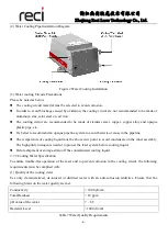 Preview for 7 page of reci R20 Instruction Manual