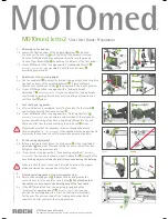 Preview for 1 page of RECK MOTOmed letto2 Short User Manual