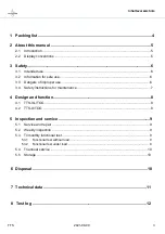 Preview for 3 page of RECKMANN TTS Instructions For Use Manual