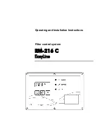 Preview for 1 page of RECO EasyLine RM-216 C Operating And Installation Instructions