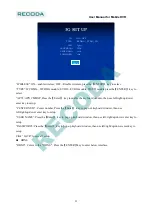 Предварительный просмотр 22 страницы Recoda 4CH MINI Mobile DVR User Manual