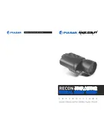 Recon 550R Instructions Manual preview