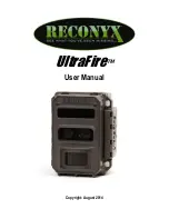 Reconyx UltraFire User Manual предпросмотр