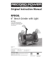 Record Power RPBG6L Original Instruction Manual preview