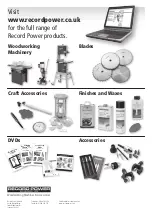 Preview for 8 page of Record Power WB-PRO 15 Original Instruction Manual