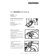 Предварительный просмотр 22 страницы Record Power WG250 Original Instruction Manual