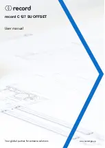 Record C 127 SU OFFSET User Manual preview