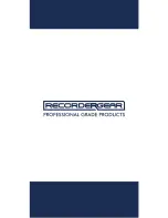 Предварительный просмотр 18 страницы RECORDER GEAR PC550 User Manual