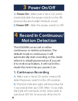 Preview for 8 page of RECORDER GEAR SC600W User Manual