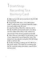 Preview for 6 page of RecorderGear AC50W User Manual