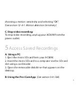 Preview for 9 page of RecorderGear AC80W User Manual