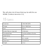 Preview for 30 page of RecorderGear AC80W User Manual