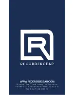 Preview for 38 page of RecorderGear B200W User Manual