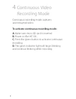 Preview for 8 page of RecorderGear HC100 User Manual