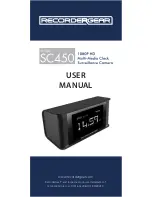 RecorderGear SC450 User Manual preview