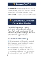 Preview for 8 page of RecorderGear SC550W User Manual