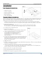 Preview for 9 page of Recordex 500PLB Installation Manual