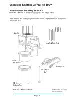 Preview for 3 page of Recordex RX-100SA Quick Start Manual