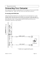 Предварительный просмотр 4 страницы Recordex SimplicityTouch Quick Reference Manual