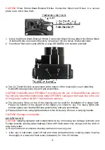 Предварительный просмотр 7 страницы Recsea CWS-RX100III User Manual