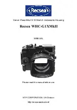 Preview for 1 page of Recsea WHC-G1XMKII Manual