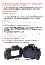 Preview for 8 page of Recsea WHC-G1XMkIII Manual