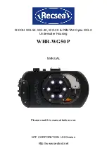 Preview for 1 page of Recsea WHR-WG50 P Manual