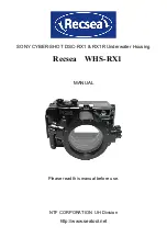 Preview for 1 page of Recsea WHS-RX1 Manual