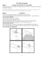 Предварительный просмотр 6 страницы recteq RT-340 Assembly Manual