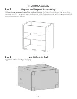 Preview for 6 page of recteq WyldSide RT-A850 Assembly Manual