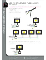 Предварительный просмотр 3 страницы Red Arrow Trading FLAC10BPIR Installation Instructions