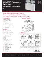 Red Arrow Trading LF292LED-IP Installation Instructions preview