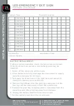 Preview for 5 page of Red Arrow Trading LFACLED502B Installation Instructions Manual