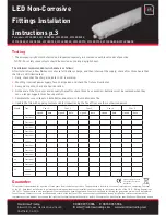 Preview for 3 page of Red Arrow Trading WFLED224 Installation Instructions