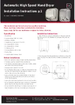 Red Arrow Trading YD-318BSS Installation Instructions preview