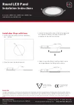 Предварительный просмотр 2 страницы Red Arrow LEDPE15-31 Installation Instructions