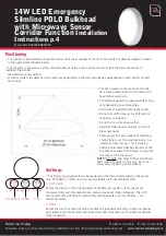 Preview for 4 page of Red Arrow POL14LEDEMSCF Quick Start Manual