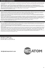 Preview for 12 page of RED ATOM REDLFHD120P Instruction Manual