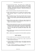 Preview for 5 page of RED BAND FS200 Series Operator'S Safety And Service Manual