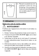 Preview for 44 page of Red Bull Racing SMR 19 Instructions For Use Manual