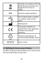 Preview for 55 page of Red Bull Racing SMR 19 Instructions For Use Manual