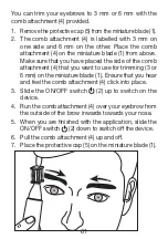 Preview for 61 page of Red Bull Racing SMR 19 Instructions For Use Manual