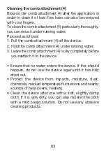 Preview for 63 page of Red Bull Racing SMR 19 Instructions For Use Manual