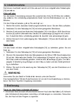 Preview for 9 page of Red Bull Racing SMR 58 Instructions For Use Manual