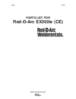 Preview for 33 page of Red-D-Arc EX350ie Operator'S Manual