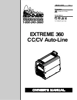 Preview for 1 page of Red-D-Arc EXTREME 360 CC/CV Auto-Line Owner'S Manual