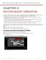 Предварительный просмотр 15 страницы Red Digital Cinema DSMC RED MOTION MOUNT S35 TI PL Operation Manual