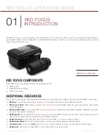 Предварительный просмотр 7 страницы Red Digital Cinema PROFESSIONAL RED FOCUS Operation Manual